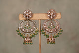 Polki Jhumki  (1-4266)(B)