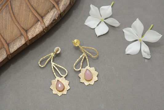 Stone earring (1-2942)(H)