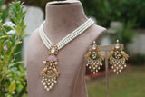 Polki Necklace Set (4-8241)(B) (ALREADY DISCOUNTED)