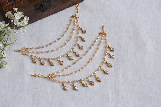 Kundan Earchain(9-372)(R)