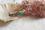 Green doublet Bangle (3-417)(B)