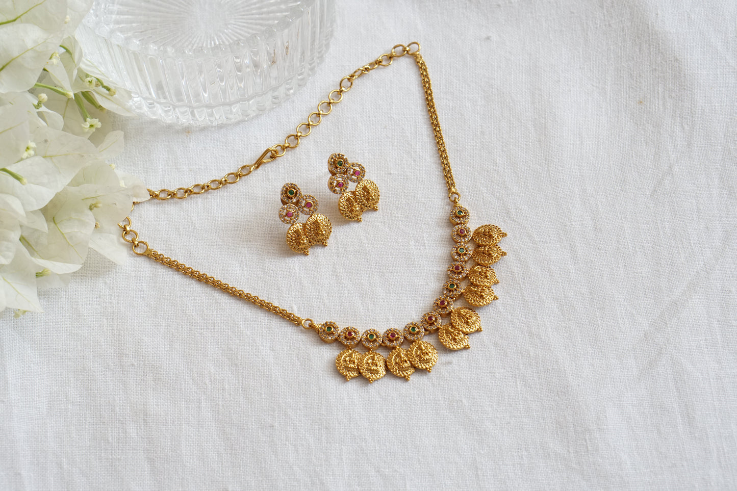 Antique Necklace set(4-8582)(Ak)(offer piece)