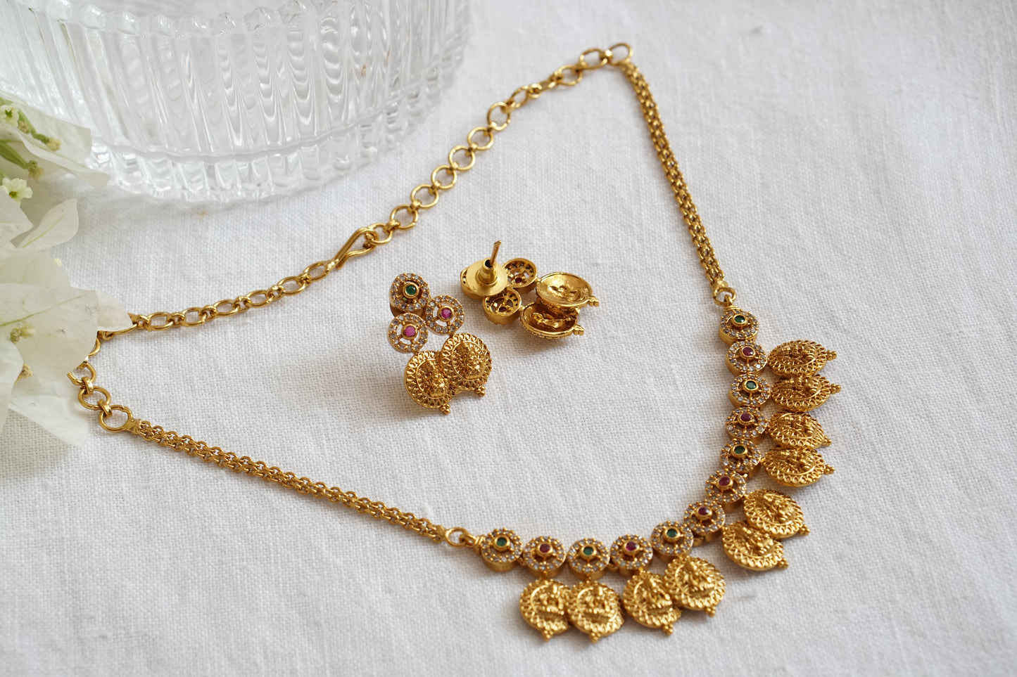 Antique Necklace set(4-8582)(Ak)(offer piece)