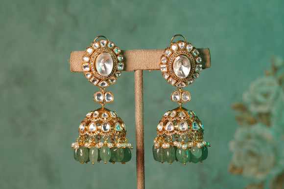 Polki Jhumki  (1-4263)(B)