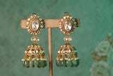 Polki Jhumki  (1-4263)(B)
