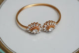 Kundan Adjustable bangle 2’4 To 2’8 Size (3-282)(B)