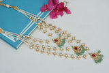 Kundan 3 line Ranihaar necklace (4-6850)(R)(PREORDER)