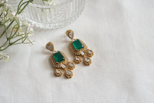 Polki Earrings (1-5236)(K)