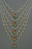 Kundan Ranihaar necklace (4-6898)(R)(PREORDER DELIVERS IN 20DAYS)