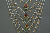 Kundan Ranihaar necklace (4-6898)(R)(PREORDER DELIVERS IN 20DAYS)