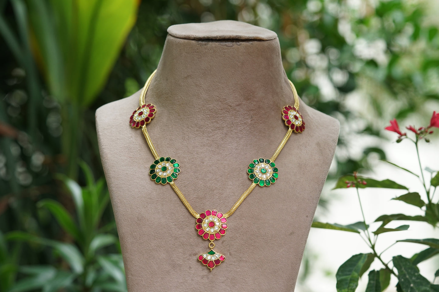 Kundan Necklace (4-8252)(ALREADY DISCOUNTED) - JEWELSTYLE