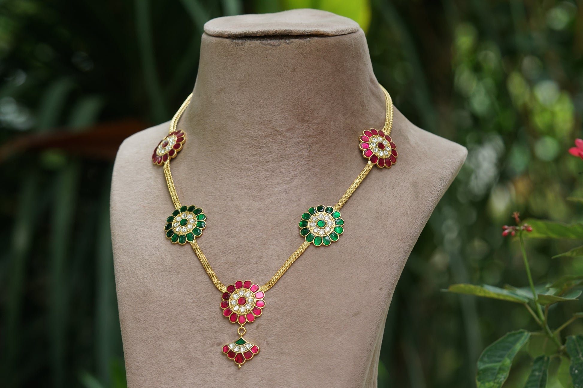 Kundan Necklace (4-8252)(ALREADY DISCOUNTED) - JEWELSTYLE