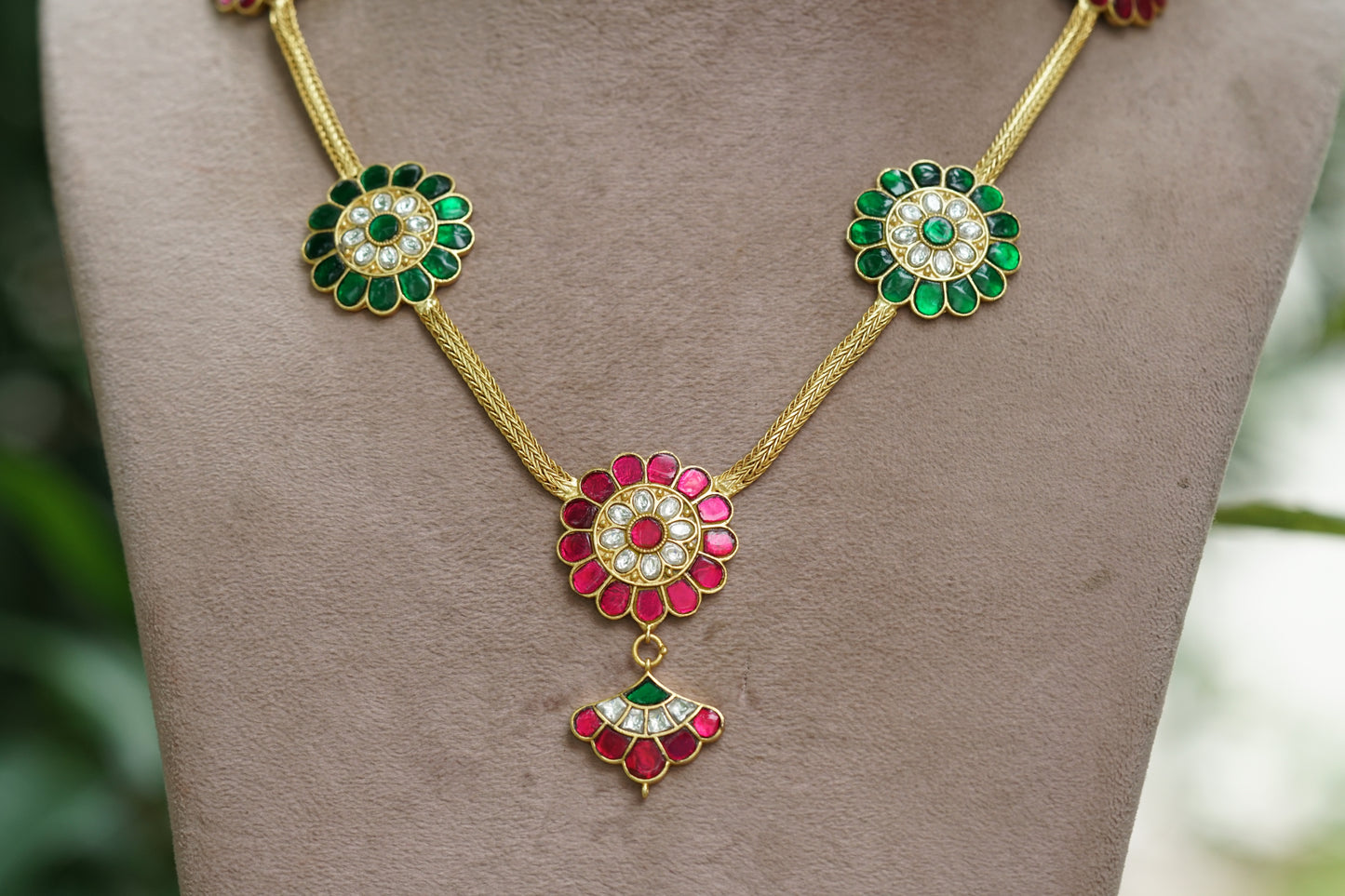 Kundan Necklace (4-8252)(ALREADY DISCOUNTED) - JEWELSTYLE