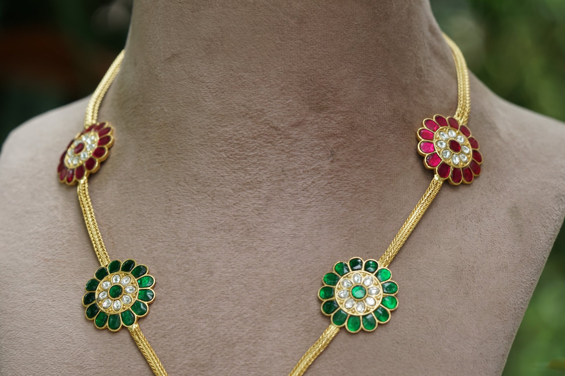 Kundan Necklace (4-8252)(ALREADY DISCOUNTED) - JEWELSTYLE