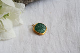 Green Stone Pendant  (4-8053)(B)