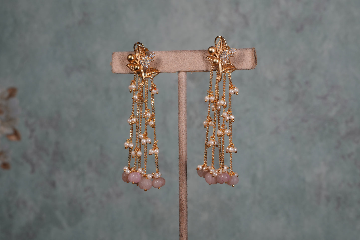 AD Earrings (1-5128)(B) - JEWELSTYLE