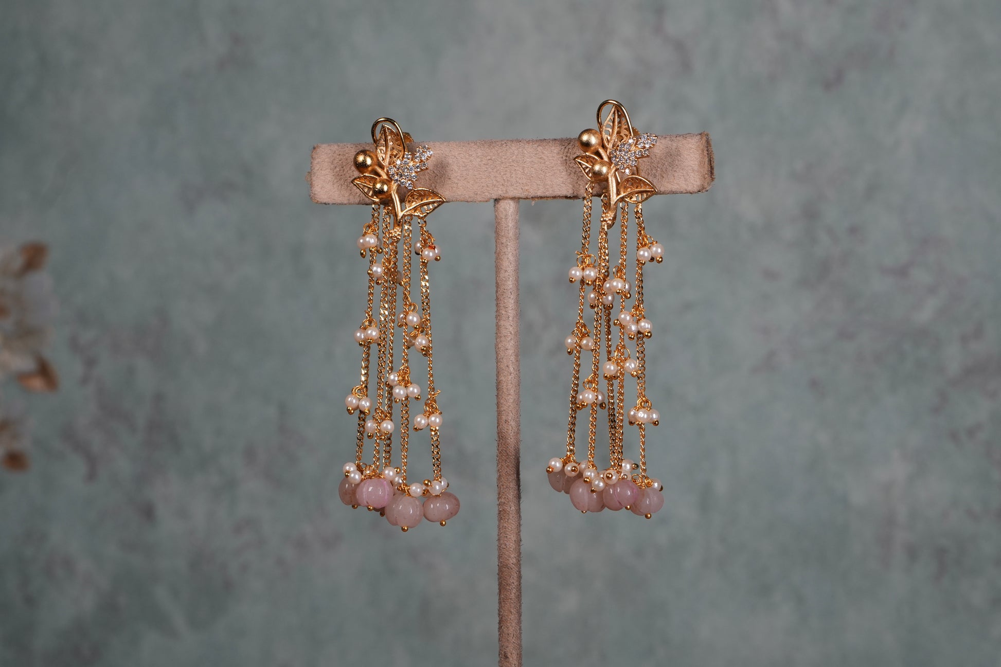 AD Earrings (1-5128)(B) - JEWELSTYLE
