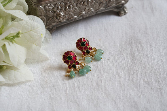 Kundan  Earrings  (1-4273)(R)