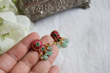 Kundan  Earrings  (1-4273)(R)