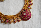 Kundan necklace set(4-7825)(R)