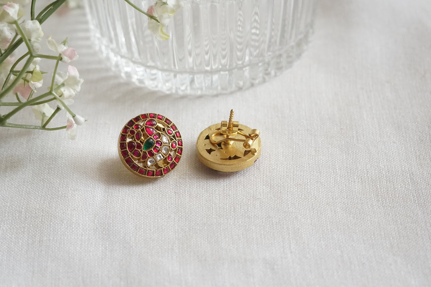 Kundan Studs (1-5235)(K)