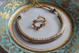 Kundan necklace set (4-7217)(R)