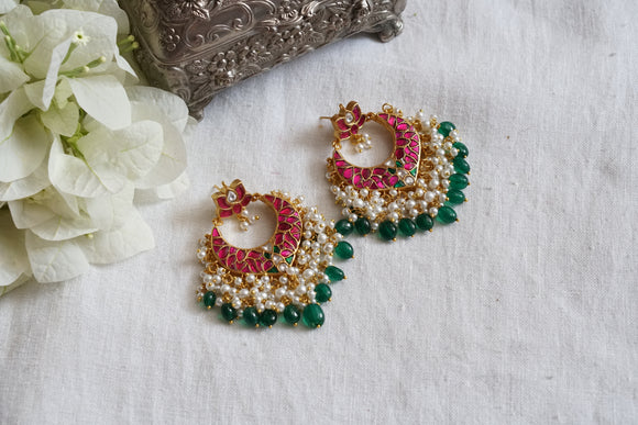 Kundan  Earrings  (1-4275)(R)