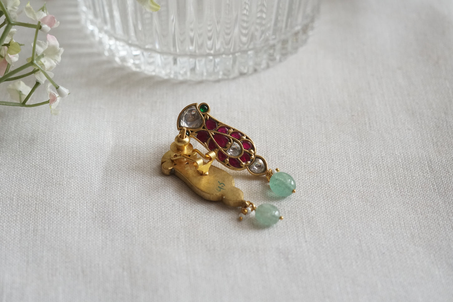 Kundan Earrings (1-5234)(K)