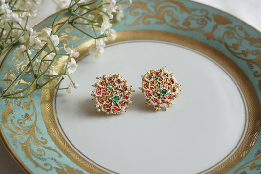 Kundan Studs (1-5233)(K)