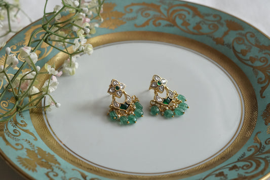 Kundan Earrings (1-5232)(K)
