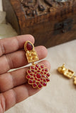 Kundan earrings (1-4709)(R)