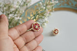 Kundan studs (1-5226)(K) - JEWELSTYLE