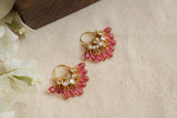 Reversible small  Kundan bali earrings (1-4712)(R)