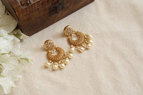 Kundan Chandbali  (1-4717)(R)