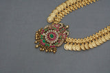Antique kundan Golden Necklace (4-6043)(AK)