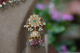 Kundan Choker  set (4-8257)(R)(preorder)