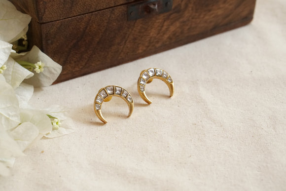 Kundan studs  (1-4722)(R)