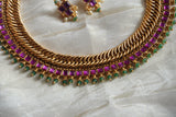 Antique kundan necklace set(4-7832)(AK)