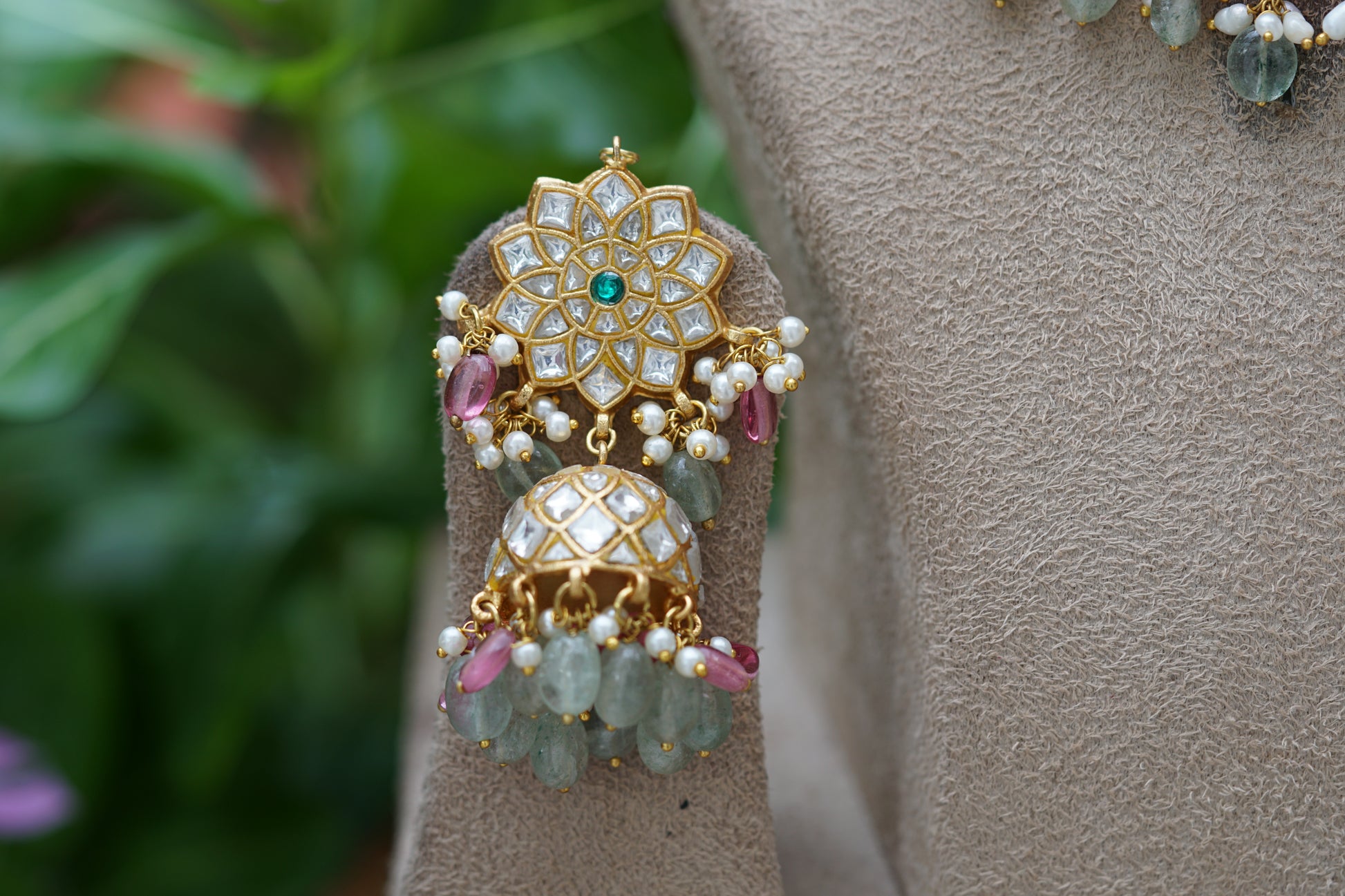Kundan Choker  set (4-8257)(R)(preorder) - JEWELSTYLE