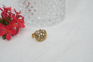 Kundan Ring (6-298)(R)