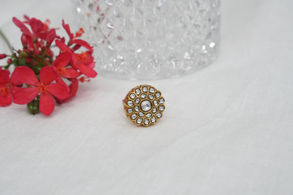Kundan Ring (6-299)(R)