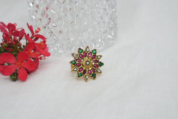 Kundan Ring (6-302)(R)