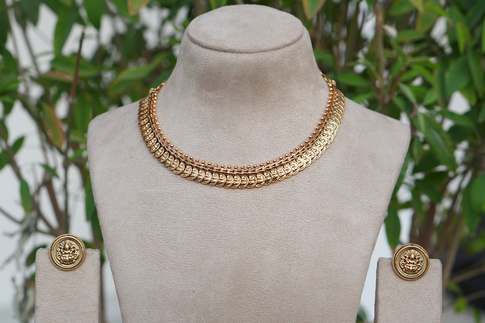 Antique  Necklace Set (4-9082)(AK) - JEWELSTYLE