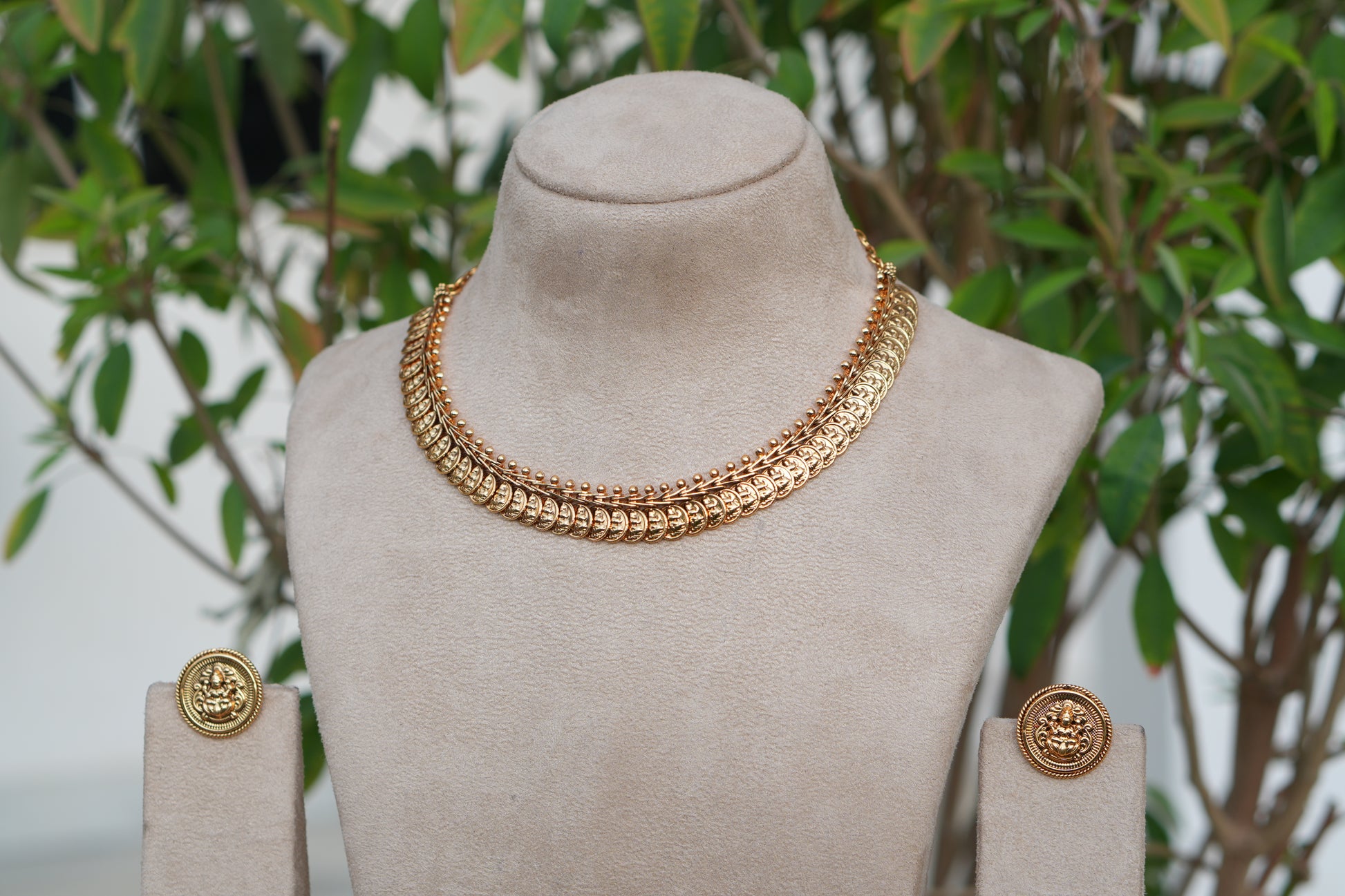 Antique  Necklace Set (4-9082)(AK) - JEWELSTYLE