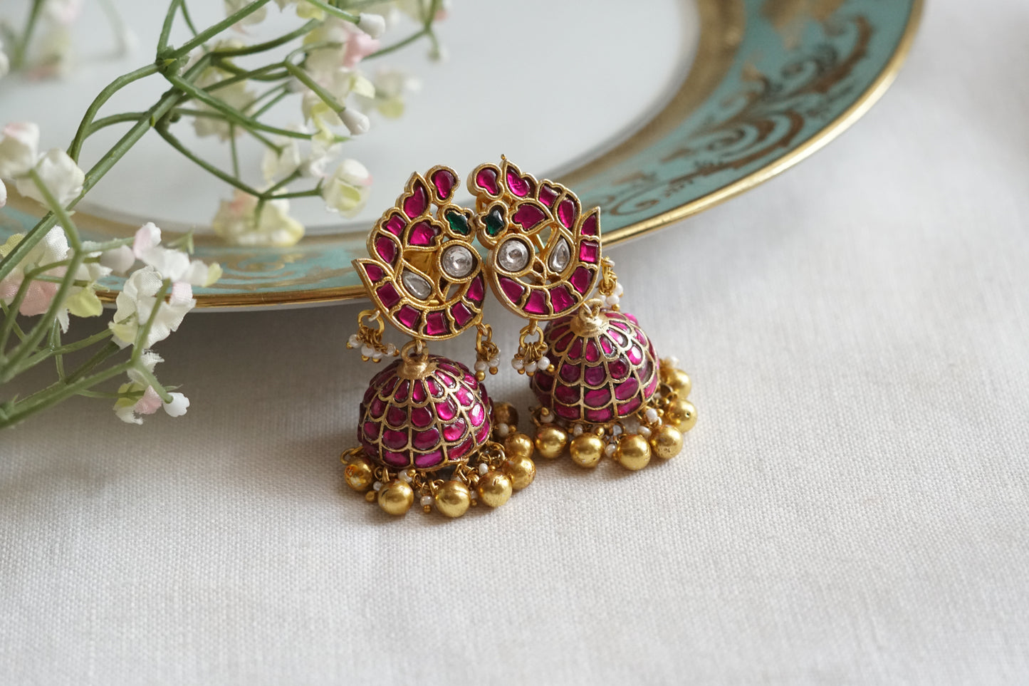 Kundan jhumki (1-5217)(K)