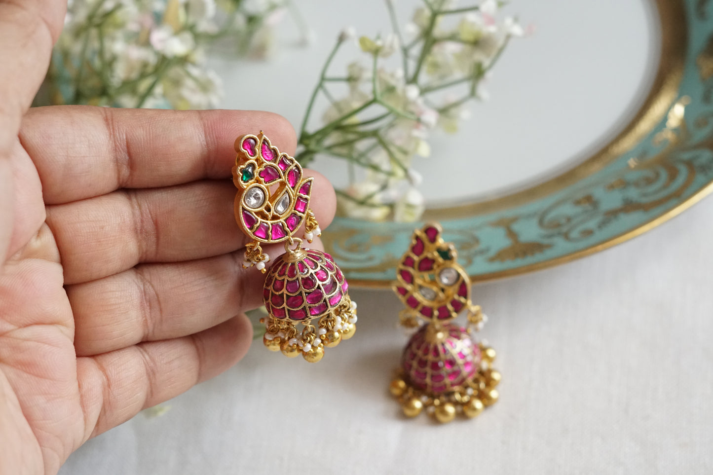 Kundan jhumki (1-5217)(K)