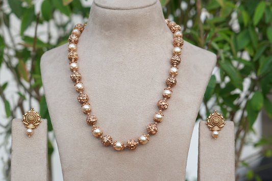 Antique Mala Set (4-9084)(AK)