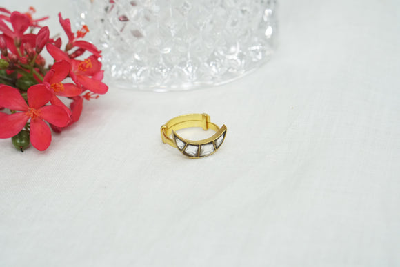 Kundan Chand Ring (6-297)(R)