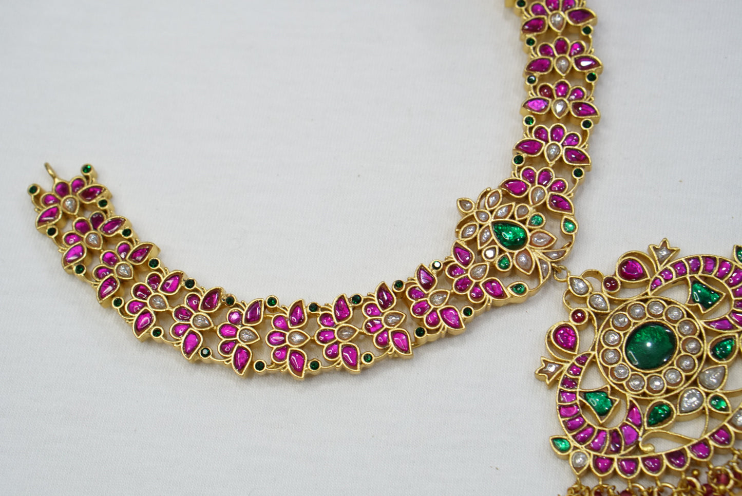 Kundan Necklace (4-7513)(K )(preorder) - JEWELSTYLE