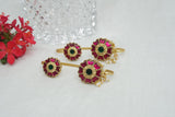 Kundan Earcuff earrings (1-4442)(AK)
